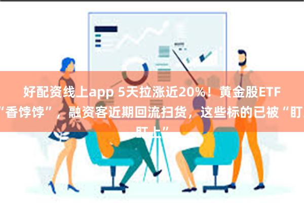 好配资线上app 5天拉涨近20%！黄金股ETF成“香饽饽”，融资客近期回流扫货，这些标的已被“盯上”