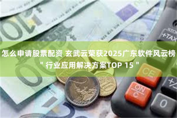 怎么申请股票配资 玄武云荣获2025广东软件风云榜＂行业应用解决方案TOP 15＂